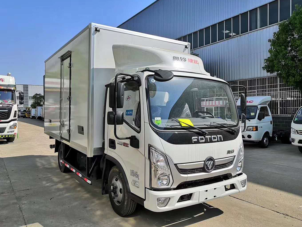 國(guó)六福田奧鈴捷運(yùn)冷藏車 4.2米